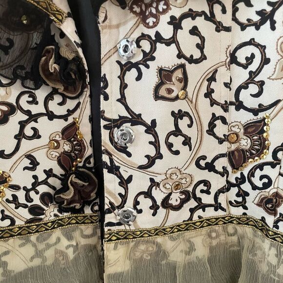 Carrie Allen Women's Patterned Jacket - Picture 10 of 12